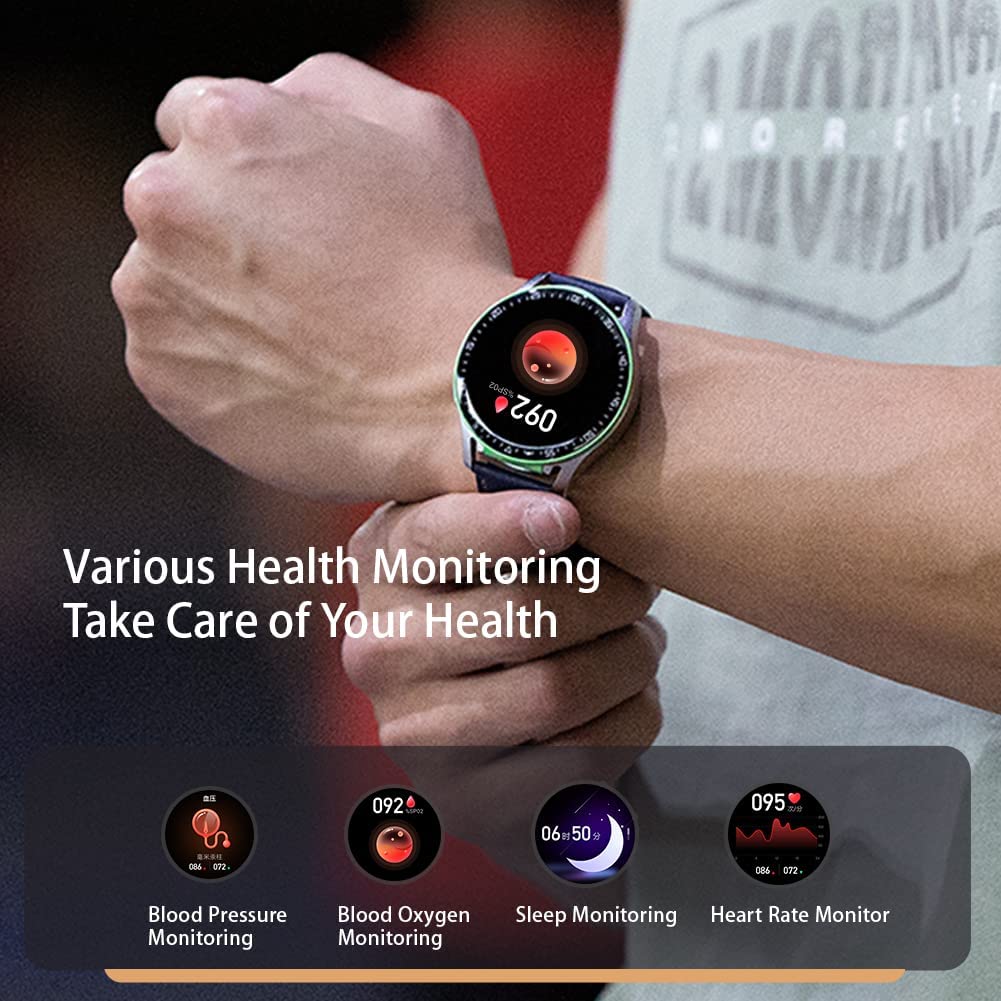 2 in 1 Smart Watch with Earbuds(For iPhone & Android)