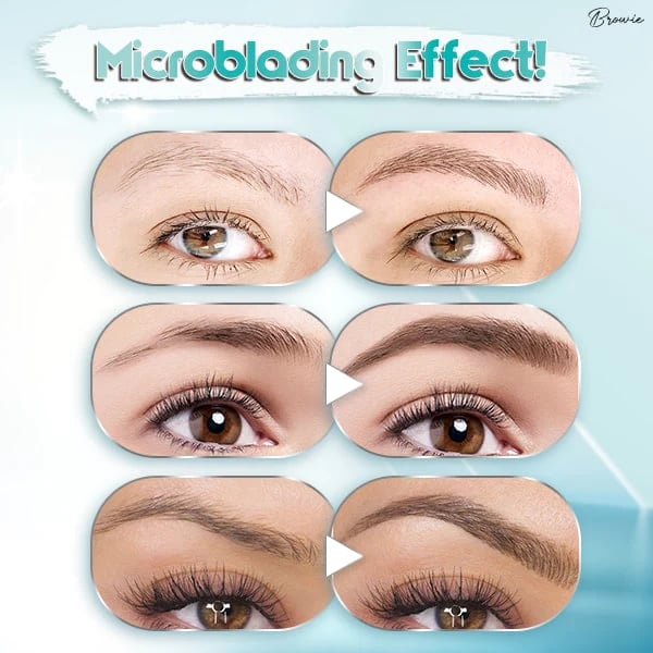 Wodoodporny pisak do brwi 3D Microblading (2 szt.)