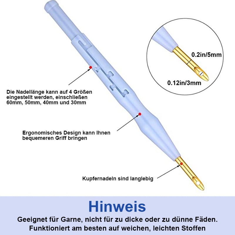 Verstellbare Griffstanznadel