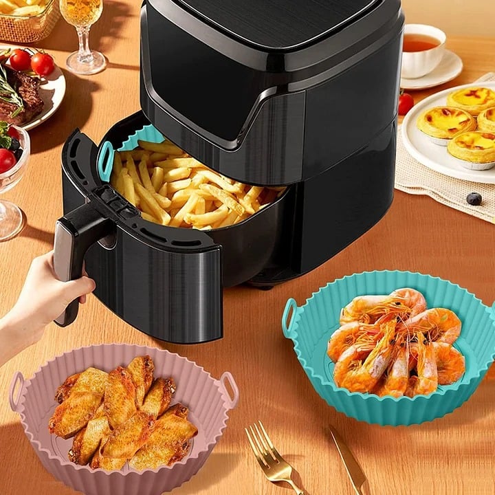 🔥 Купете 3, вземете 2 безплатни 🔥Силиконова тава за печене на Air Fryer🥘